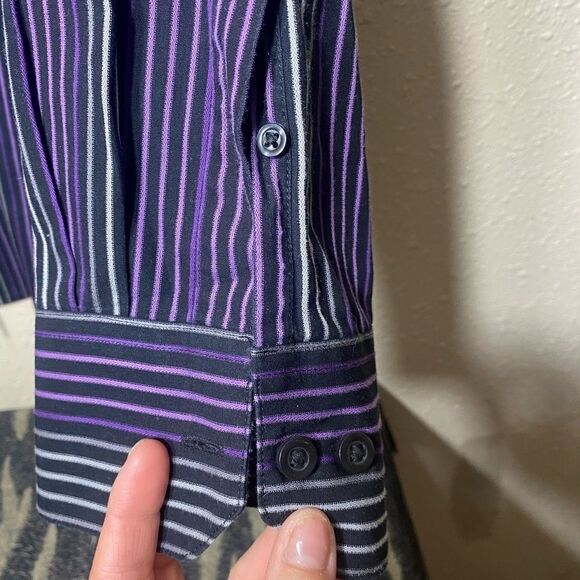 CLAIBORNE MENS DRESS SHIRT  - Picture 3 of 4